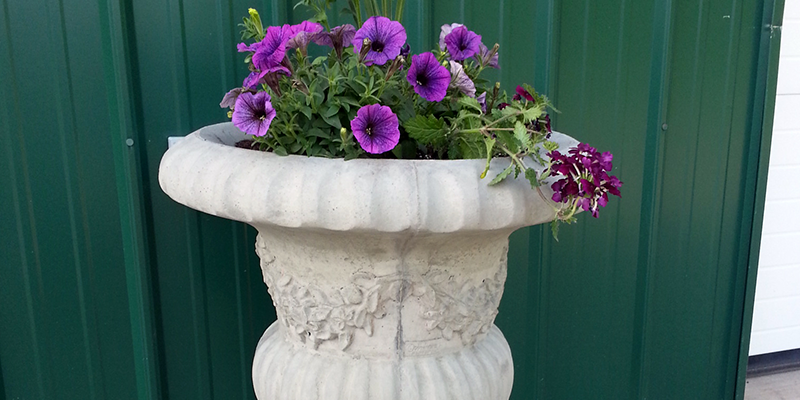 Precast Concrete planters